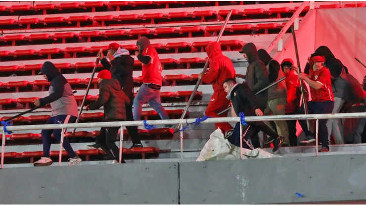 Increíblemente no hay hinchas de Independiente detenidos.