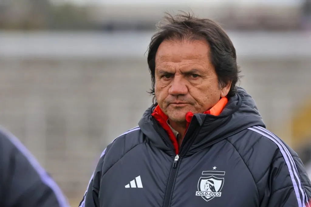 Hugo González, uno de los entrenadores interinos de Colo Colo (Photosport)