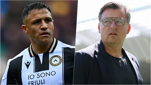 Alexis Sánchez y Kosta Runjaic no logran llevarse bien en Udinese.