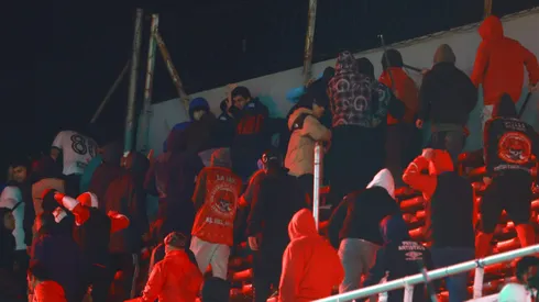 Parte de los incidentes en Avellaneda.