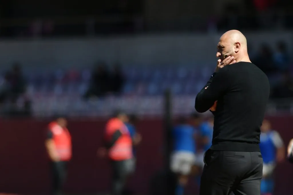 Cristian Paulucci ante Huachipato en La Portada. (Alejandro Pizarro/Photosport).