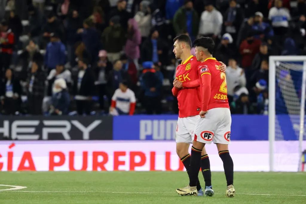 Unión Española está complicada en la tabla de posiciones y su DT hace un particular balance. Foto: Jonnathan Oyarzun/Photosport