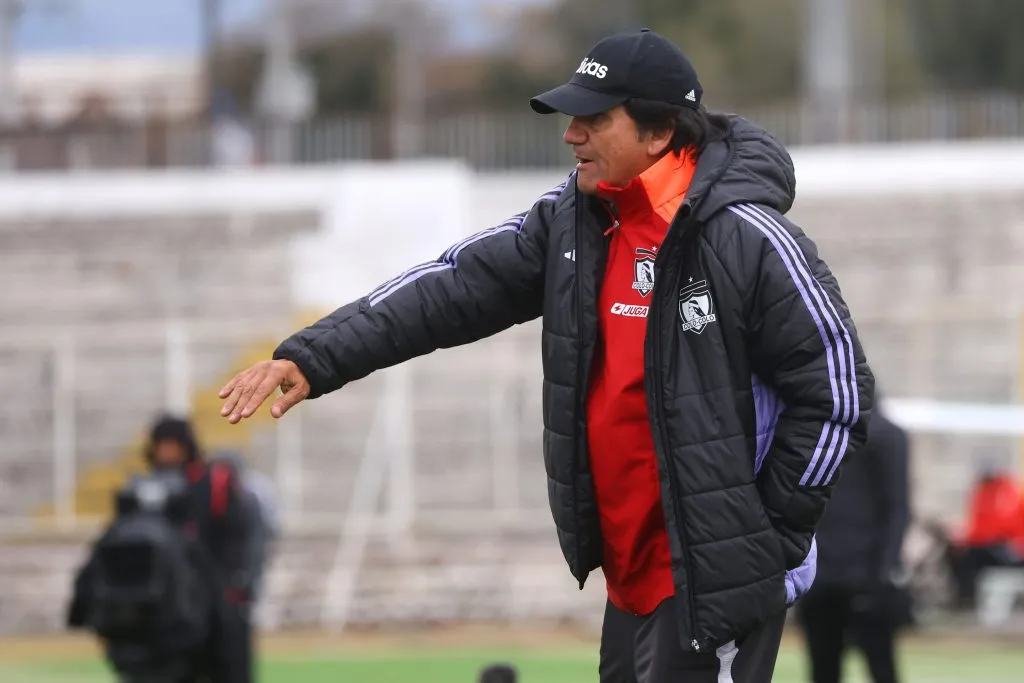 Hugo González en el estadio Municipal de La Cisterna. (Jonnathan Oyarzun/Photosport).