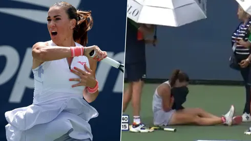 Nuria Párrizas se lesiona en el US Open