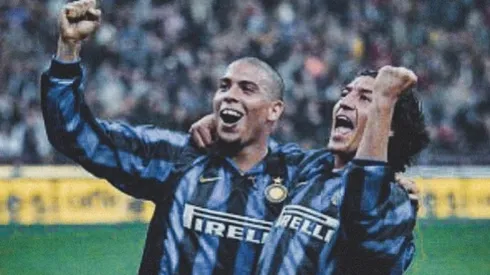 Iván Zamorano y Ronaldo fueron vecinos en Milán.
