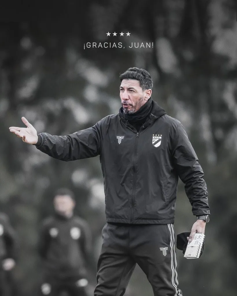 La imagen con la que Danubio despidió a Juan Manuel Olivera. Foto: Danubio FC.