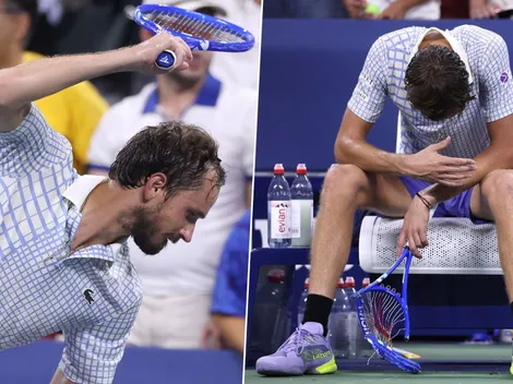 Perdió en el US Open, hizo añicos su raqueta y estalló contra un fotógrafo