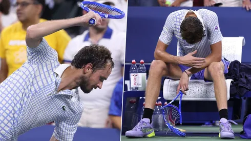 Daniil Medvedev estalla en el US Open