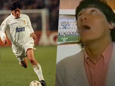 ¡Lo hizo de nuevo! Iván Zamorano habla con acento español