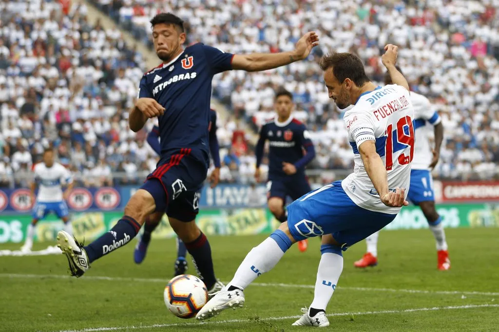 Sergio Vittor jugó 12 partidos oficiales en Universidad de Chile. En la UdeC, el Chino totalizó 24 encuentros. (Felipe Zanca/Photosport).