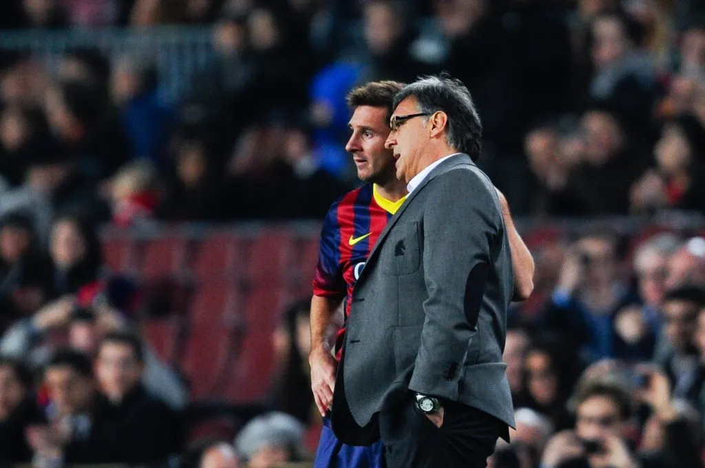 Gerardo Martino dirigió a Lionel Messi en dos equipos y la selección de Argentina. (David Ramos/Getty Images).