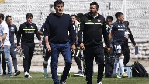 Gustavo Quinteros se acerca a Colo Colo.