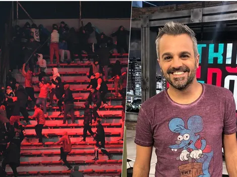 Periodista de TyC dice "debe pasar Independiente" tras mascare en Avellaneda