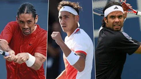 Marcelo Ríos, Alejandro Tabilo y Fernando González