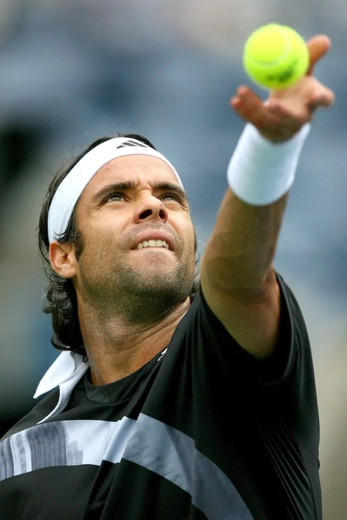 Fernando González en el US Open 2009 (Getty Images).