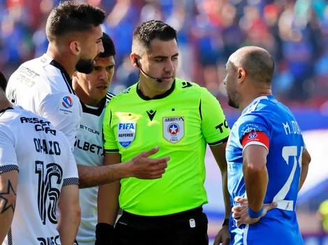 El historial del árbitro del Superclásico con Colo Colo y la U