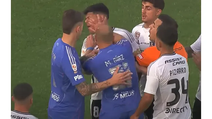 Marcelo Díaz reconoció que no estuvo bien con su agresión a Esteban Pavez.