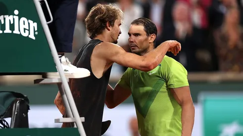 Alexander Zverev y Rafael Nadal