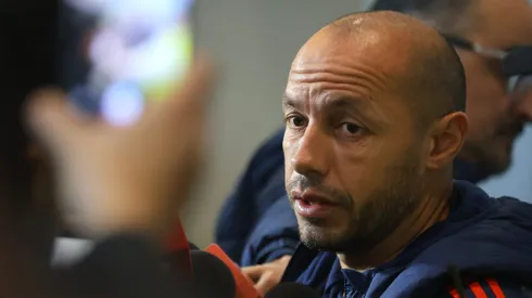 Marcelo Díaz en la polémica del Superclásico.