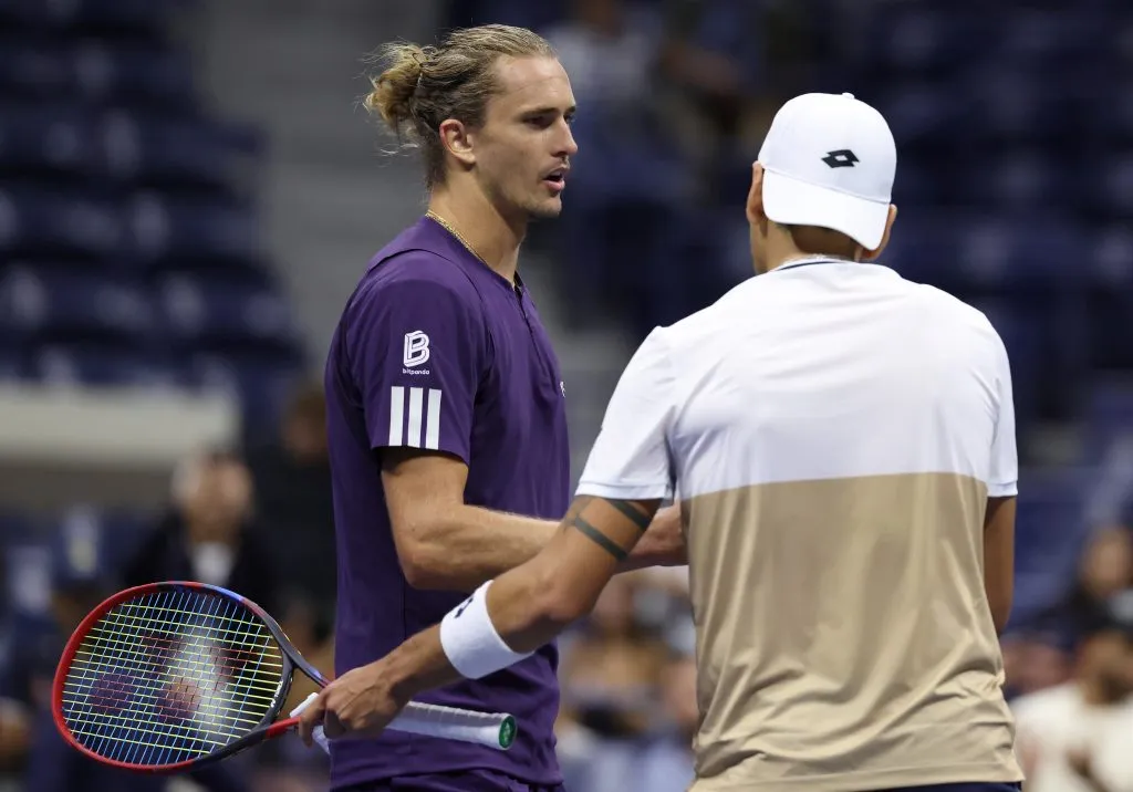 Alexander Zverev terminó con la aventura de Alejandro Tabilo. Imagen: Getty