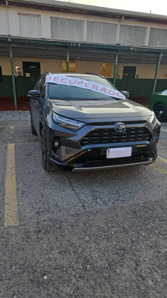 Carabineros recuperó el auto del “Rambo” Ramírez