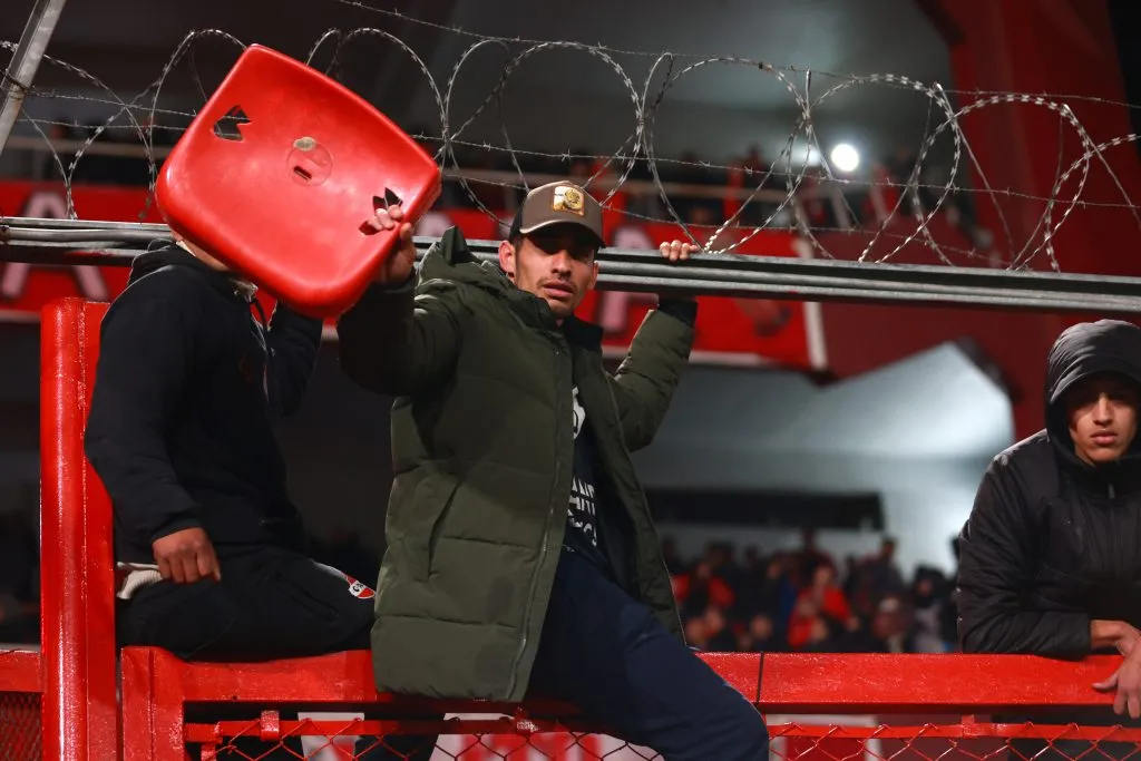 Carroza asegura que Independiente no asume ninguna culpa del duelo por la Copa Sudamericana. Foto:Javier Vergara/Photosport
