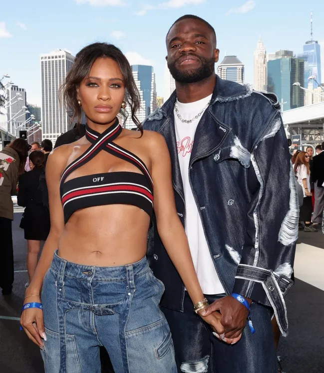 Ayan Broomfield y Frances Tiafoe (Getty Images).