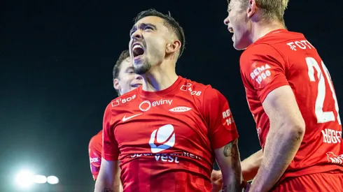 Niklas Castro marcó un gol que vale oro para el SK Brann.