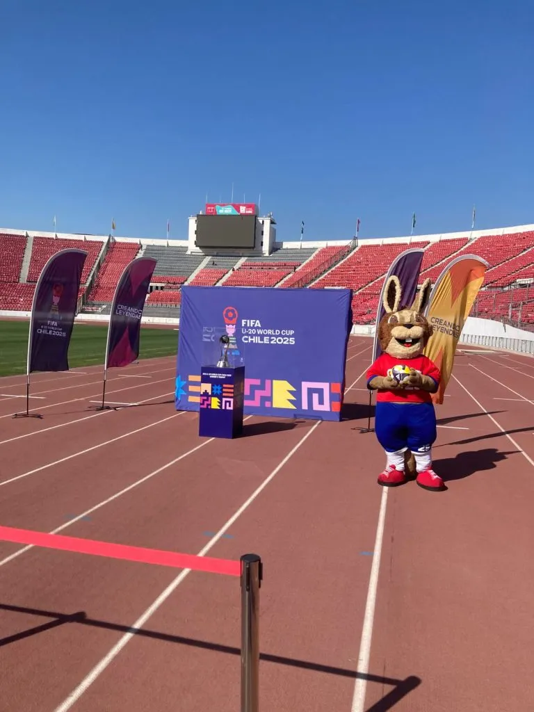 El trofeo estuvo en el Nacional antes de su tour