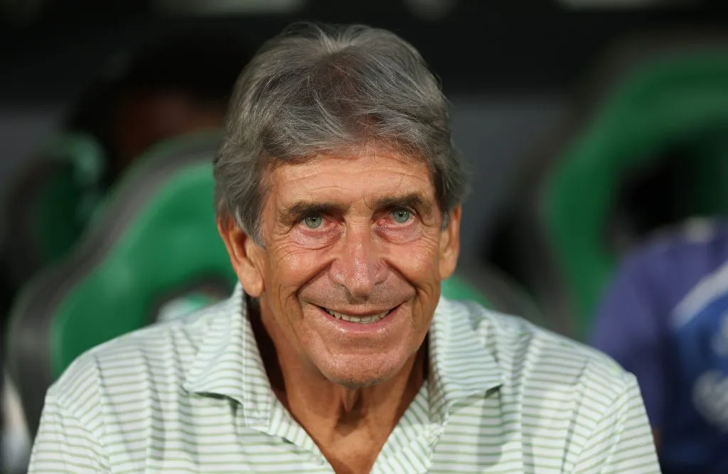 Pellegrini espera con los brazos abiertos a Antony (Photo by Clive Brunskill/Getty Images)