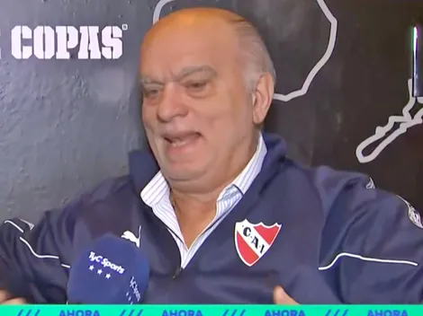 Timonel de Independiente sube la vara y acusa "amenazas" desde Chile