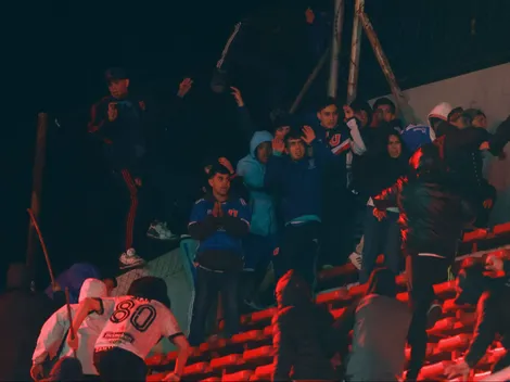 La buena noticia que entrega el hincha de la U que cayó al vacío