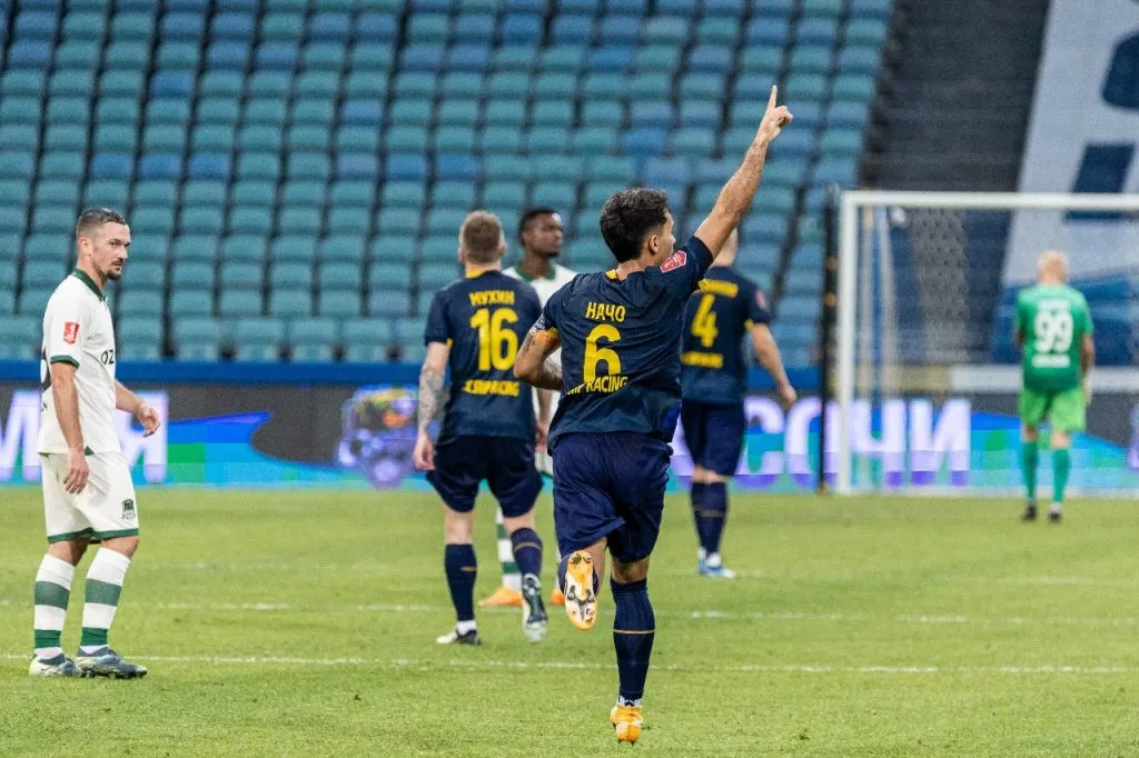 Ignacio Saavedra marcó un gol luego de su llamado a la Roja de Nicolás Córdova. Foto: Sochi.