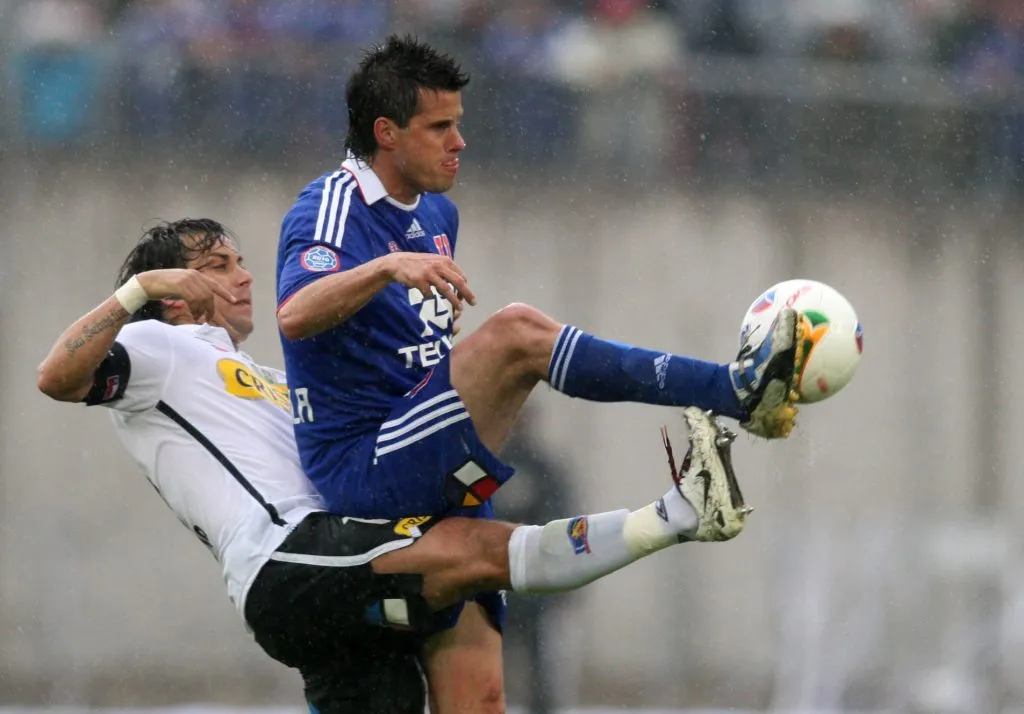 Diego Rivarola le anotó 7 goles a Colo Colo en partidos oficiales. Imagen: Photosport
