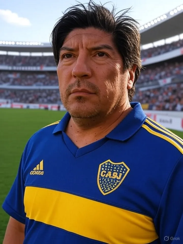 Ivan Zamorano pudo haber sido Xeneize. (Foto: Elaborada con IA, Grok)