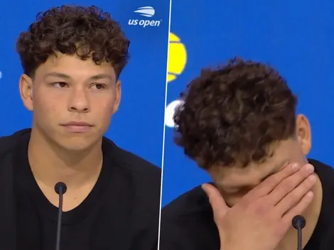 Es top 10, vive su mejor momento y su novia lo troleó en pleno US Open