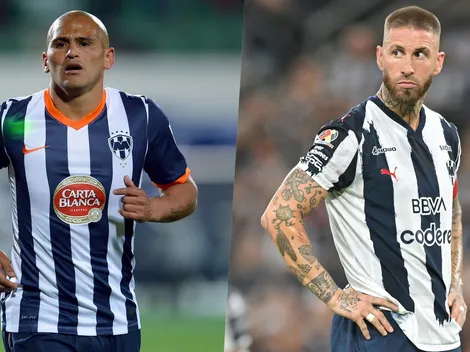 El viral "reencuentro" de Sergio Ramos con Chupete Suazo en México