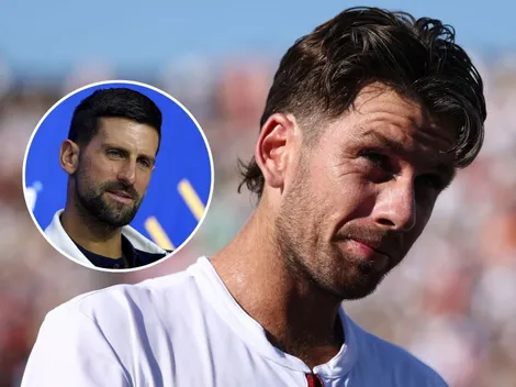 Polémico jugador que se peleó con Jarry, ahora le tira dardos a Djokovic