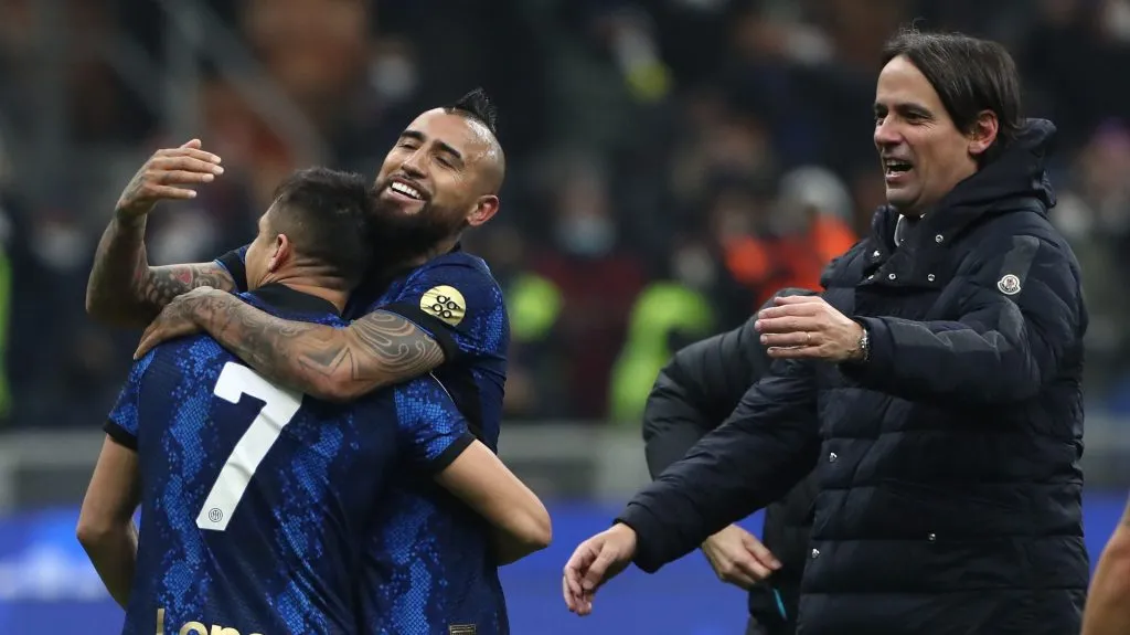 Arturo Vidal durante su paso por el Inter de Milán. Foto: Getty Images.