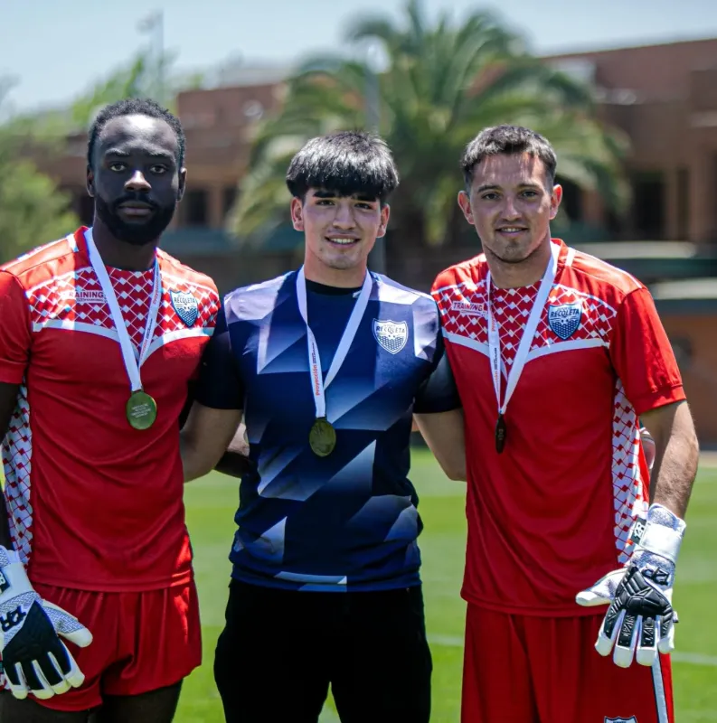 Andy Saúl en Deportes Recoleta, de donde quedó libre este año. (Captura Instagram)