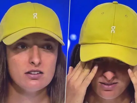 La furiosa reacción de Swiatek tras pregunta de un periodista en el US Open