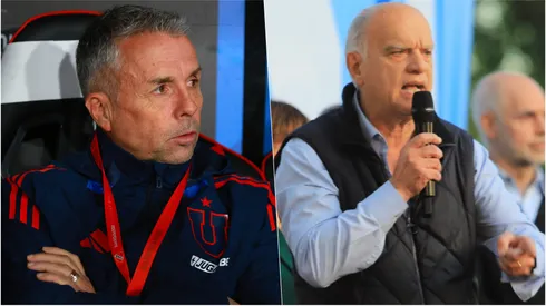 Gustavo Álvarez no ocultó su molestia con Néstor Grindetti, timonel de Independiente.
