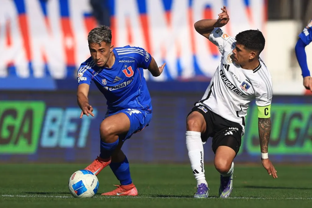 Gustavo Álvarez asegura que la U necesita de Colo Colo y ellos también. Foto: Felipe Zanca/Photosport