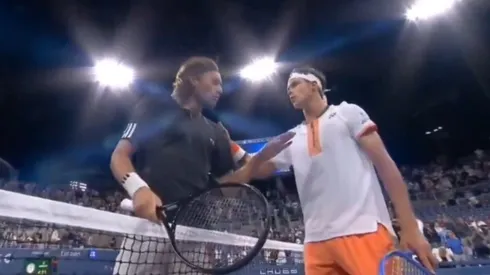 Stefano Tsitsipas amenaza a Daniel Altmaier en el US Open