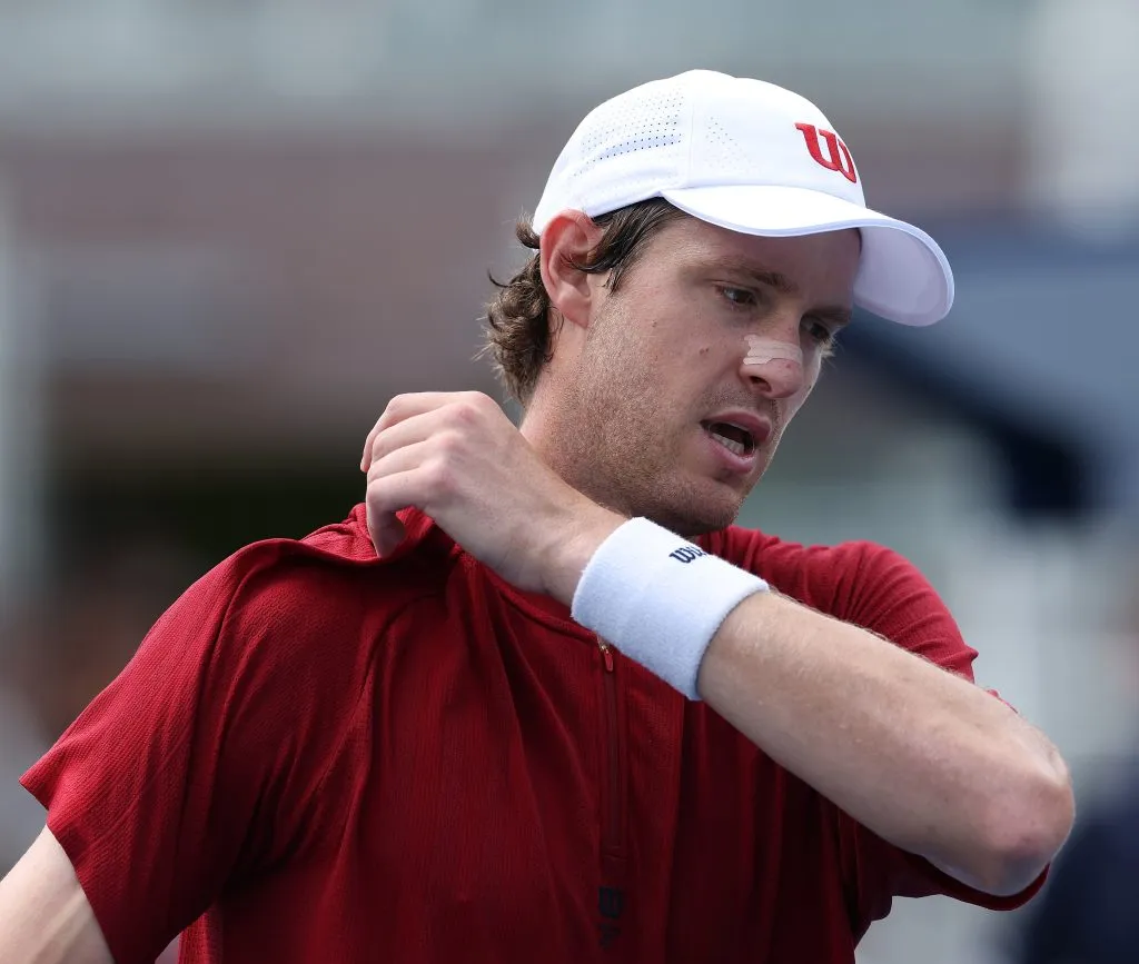 Nicolás Jarry en el US Open 2025 (Getty Images).