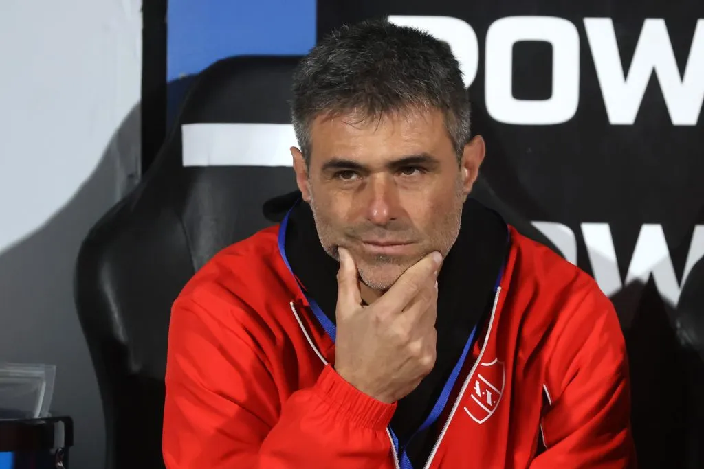 Julio Vaccari, DT de Independiente. Foto: Jonnathan Oyarzun/Photosport