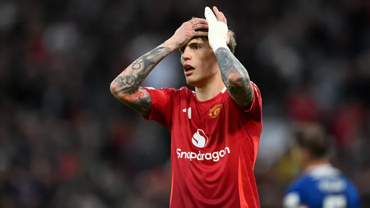 Garnacho le dice adiós a Manchester United.
