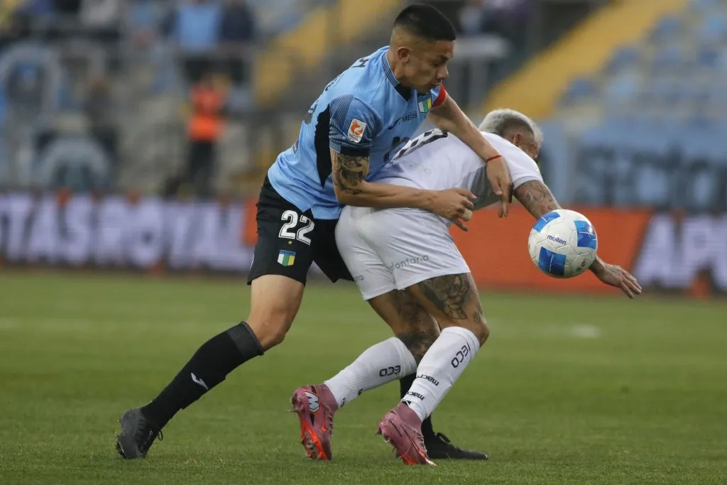 Audax Italiano se cae de la pelea por el título. Foto: Jorge Loyola/Photosport