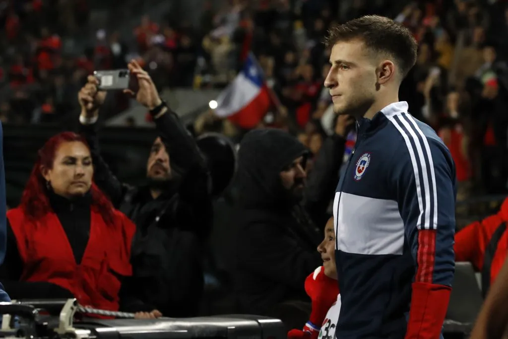 Bruno Barticciotto puede perderse otro partido de Chile, tal como reveló Nicolás Córdova. Foto: Photosport.