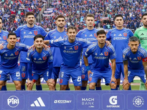 Formación de la U vs Colo Colo: un cortado y otro referente a la banca